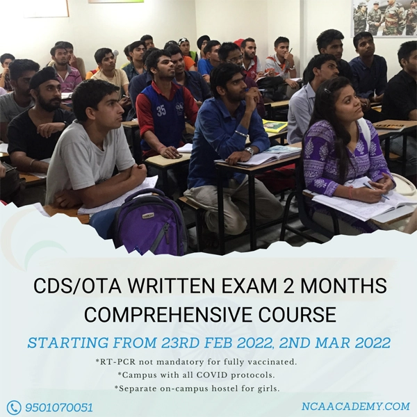 CDS Exam Coaching Chandigarh